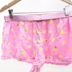 PINK Victoria's Secret Pink Lemon Pattern Boxers